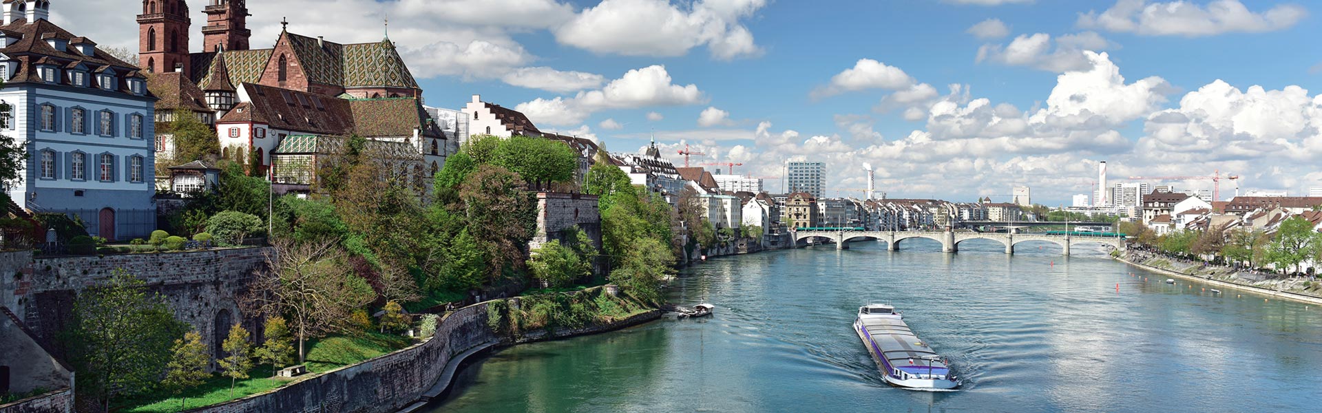 Lörrach & die Regio - touristische Vielfalt - Basel Rheinufer